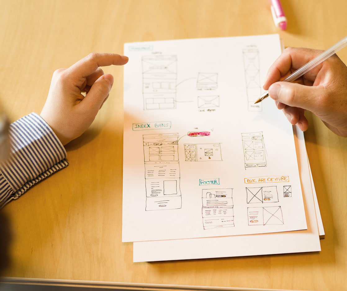 Maquettage - Agence design Maquettage - Agence design